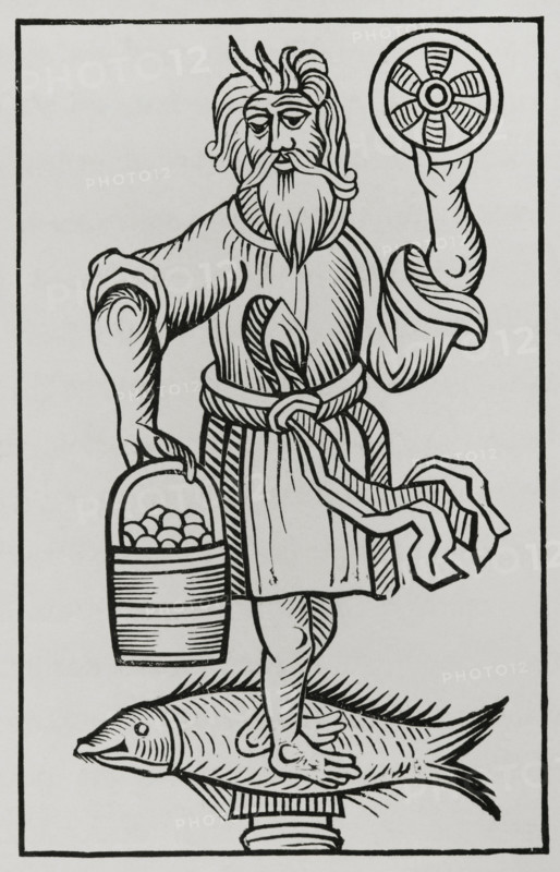 Crodon, Idol of the ancient Saxons, 1656, (1878).  Creator: Unknown.