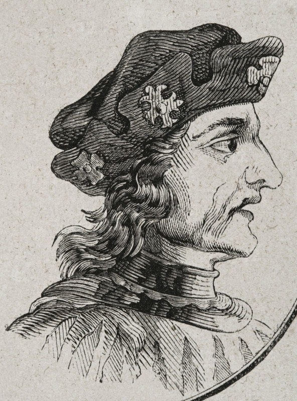 Fruela II, (c874-925), King of Asturias, (910-924) and King of León, (924-925), 1853. Creator: Unknown.