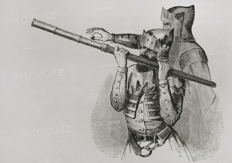 Hand cannon, 15th century, (1877).  Creator: Unknown.