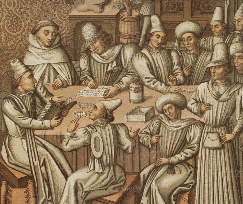 Settlement of accounts by the Brotherhood of "Charité-Dieu and Notre-Dame of the..., 1466 (1878).  Creator: Unknown.