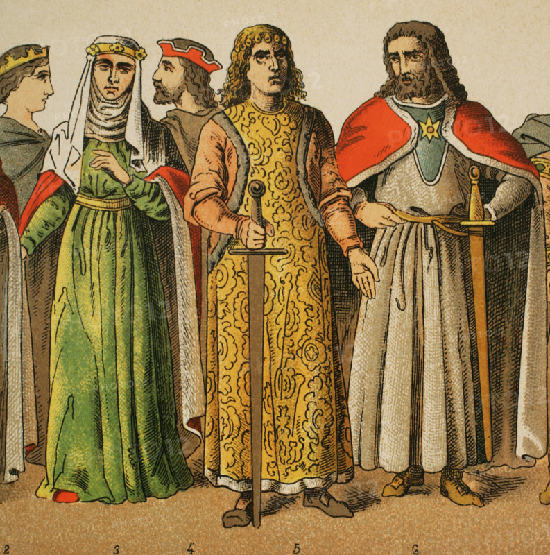 Holy Roman Empire, 1000-1100, (1884).  Creator: Unknown.