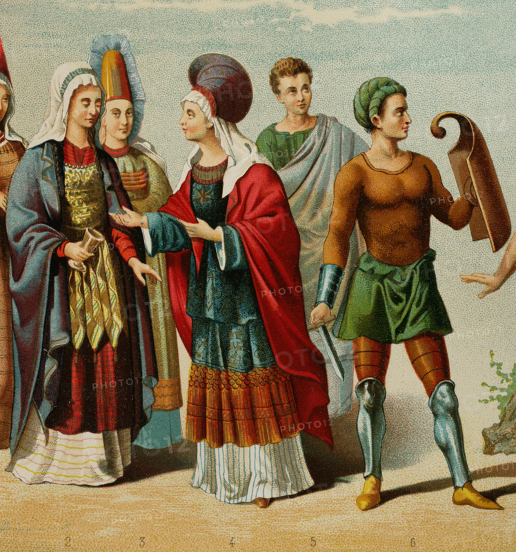 Phoenicians, Iberian Peninsula, Ancient History, (1877).  Creator: Unknown.