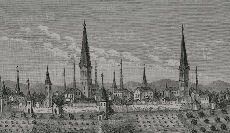 View of Dortmund, Germany, 17th century, (1878).  Creator: Unknown.