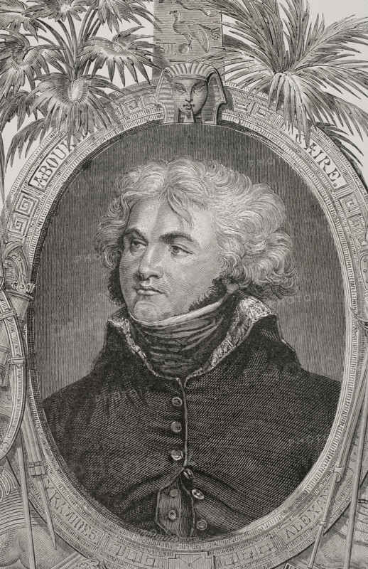Jean-Baptiste Kléber, (1753-1800), French general who took part in French Revolutionary Wars,1879 Creator: Unknown.