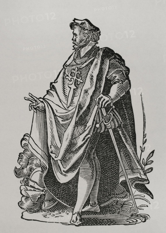 Knight of the Order of Santiago, 1585, (1877).  Creator: Unknown.