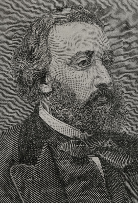 Léon Gambetta, (1838-1882), French statesman, one of the founders of the Third Republic, 1891.  Creator: Unknown.