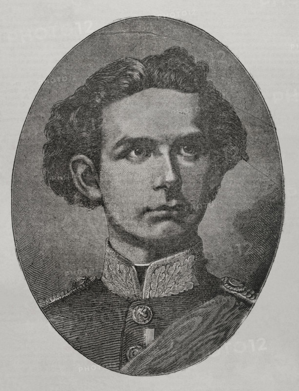 Ludwig II of Bavaria, (1845-1886), King of Bavaria (1864-1886), 1871.  Creator: Unknown.