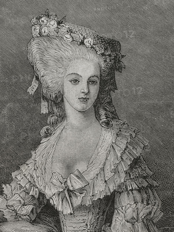 Marie Thérèse Louise of Savoy, (1749-1792), Princess de Lamballe, French aristocrat, 1876.  Creator: Unknown.