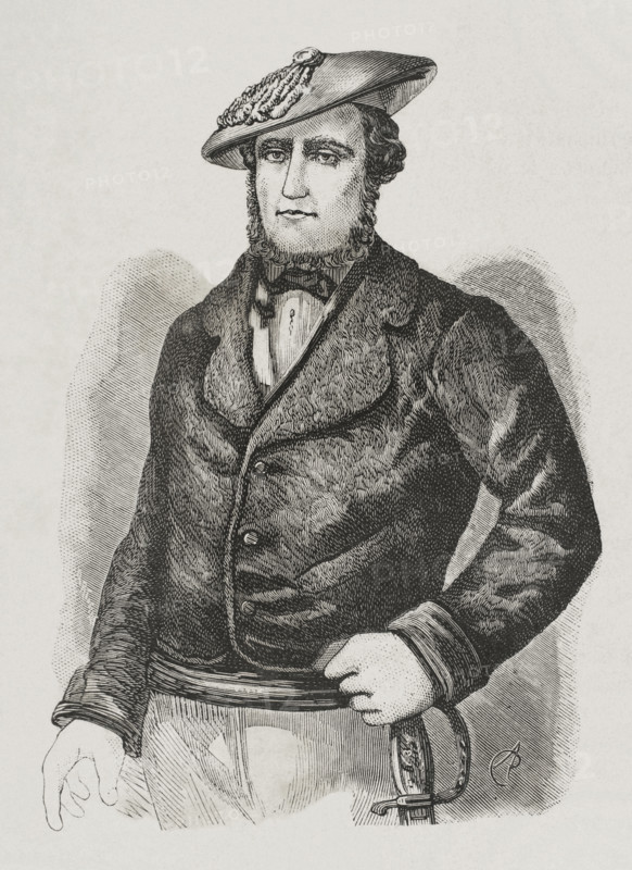 Martin Zurbano (1788-1845), Spanish guerrilla fighter, 1879.  Creator: Unknown.
