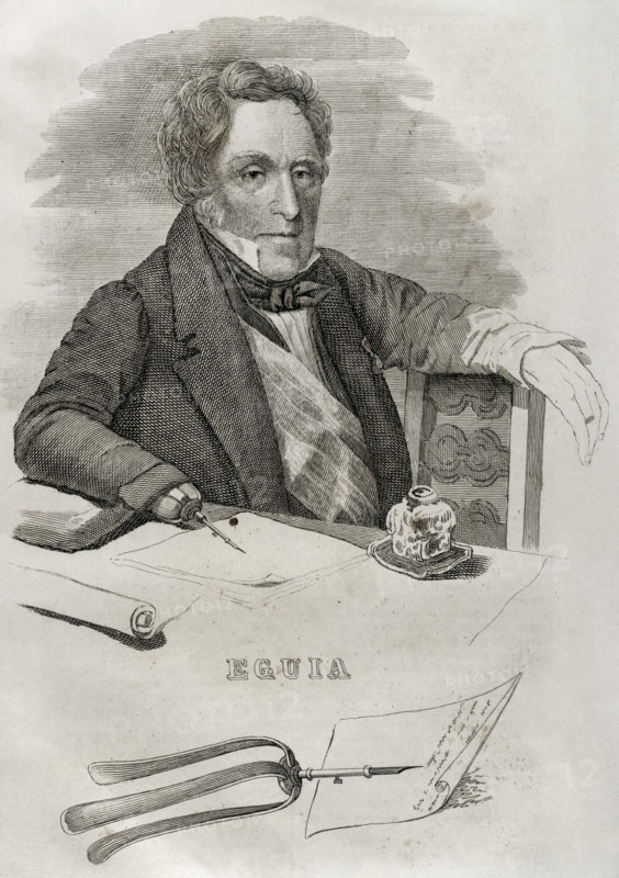 Nazario Eguía (Nazario de Eguía y Sáenz de Buruaga (1777-1865), Count of Casa Eguía, 1842.  Creator: Unknown.