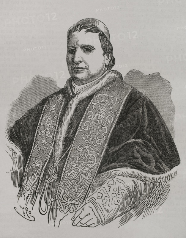 Pius IX, (1792-1878), Italian pope (1846-1878), born Giovanni Maria Mastai Ferretti, 1871.  Creator: Unknown.