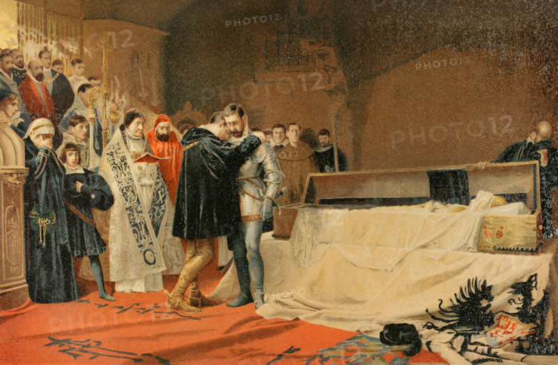 The Conversion of the Duke of Gandía, 16th century, (1890).  Creator: Unknown.