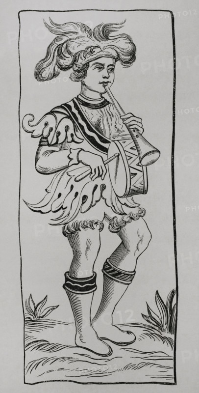 The Fool, Tarot Deck, 15th century, (1877). Creator: Unknown.