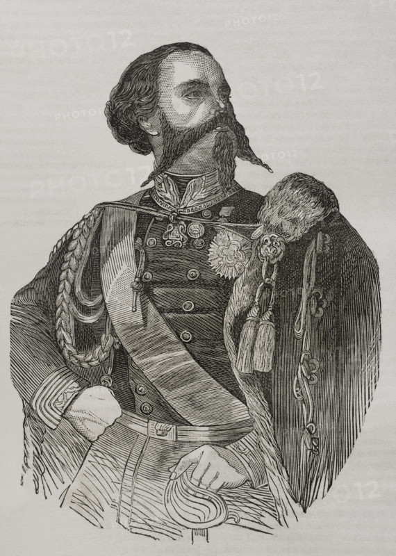 Victor Emmanuel II, (1820-1878), Last King of the Kingdom of Sardinia (1849-1861) and the..., 1871.  Creator: Unknown.