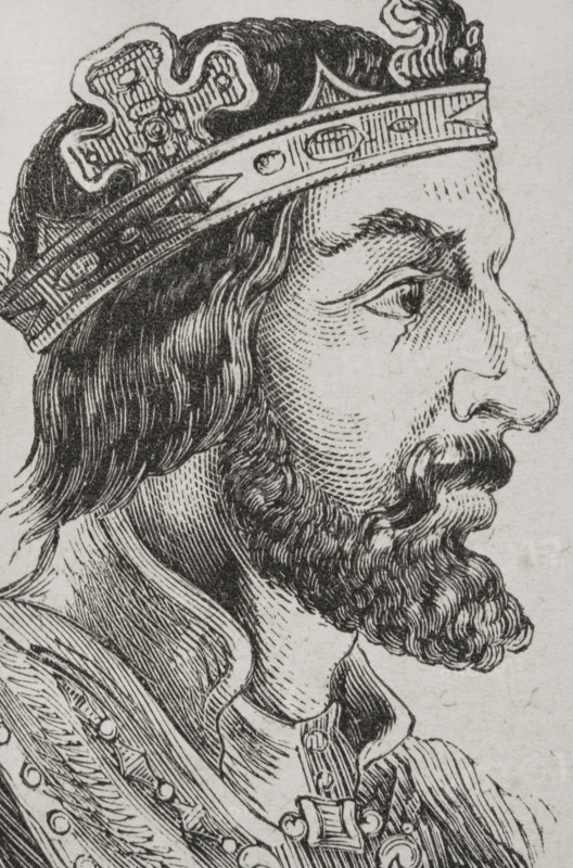 Wittiza (died 710/711), Visigothic King of Hispania from 694 until his death..., 1853.  Creator: Unknown.