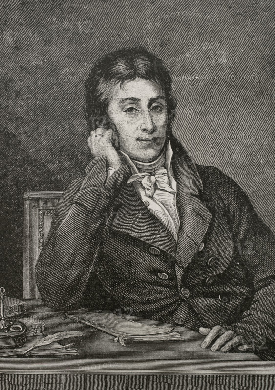 Camille Jordan, (1771-1821), French politician, 1879.  Creator: Unknown.