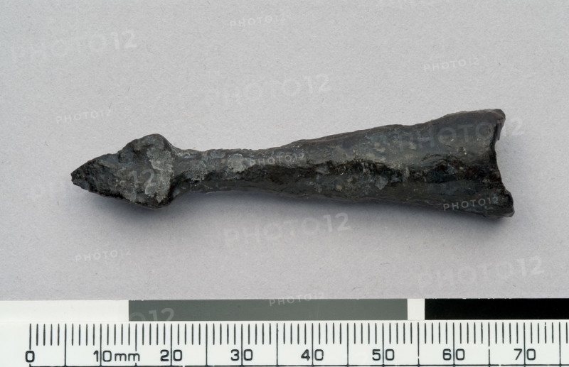 Medieval iron arrowhead, c13th century. Creator: Unknown.