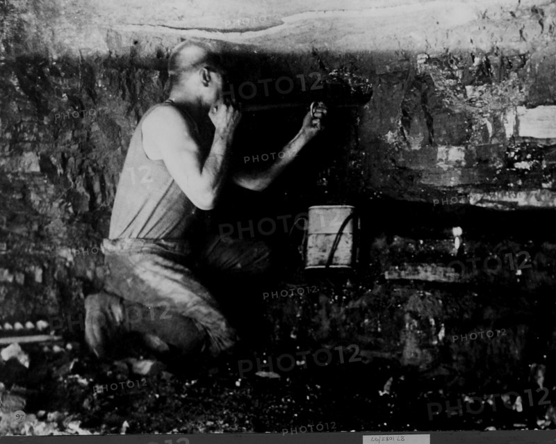 Coal miner, 1900s. Creator: Unknown.