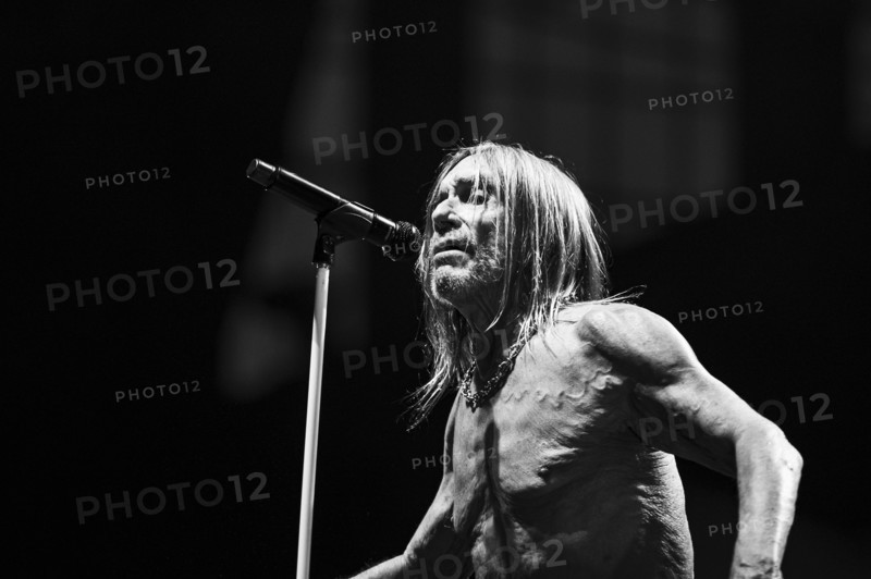 Iggy Pop performing live at the Alexandra Palace, London, 28 May 2025. Creator: Annapaola Marchesani.