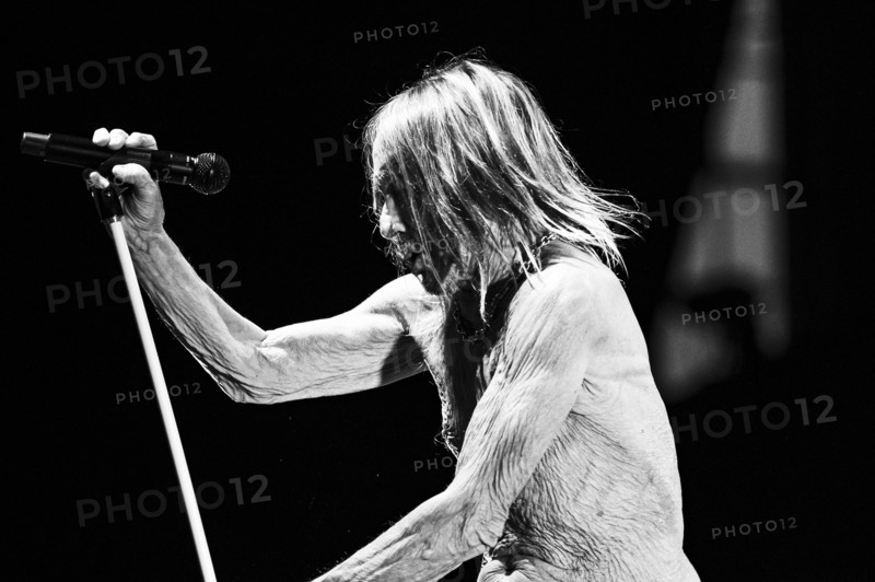 Iggy Pop performing live at the Alexandra Palace, London, 28 May 2025. Creator: Annapaola Marchesani.