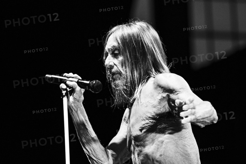 Iggy Pop performing live at the Alexandra Palace, London, 28 May 2025. Creator: Annapaola Marchesani.