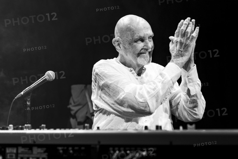 Hans-Joachim Roedelius live at the Jazz Café, London, Apr 2024. Creator: Annapaola Marchesani.