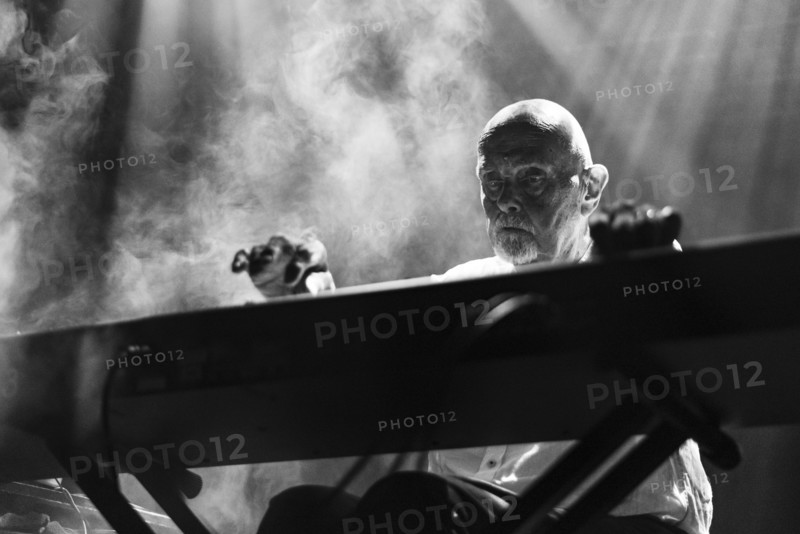 Hans-Joachim Roedelius live at the Jazz Café, London, Apr 2024. Creator: Annapaola Marchesani.