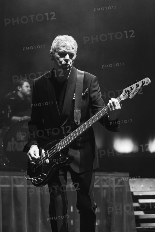 Jean-Jacques Burnel, The Stranglers live at the Royal Albert Hall, Mar 2024. Creator: Annapaola Marchesani.