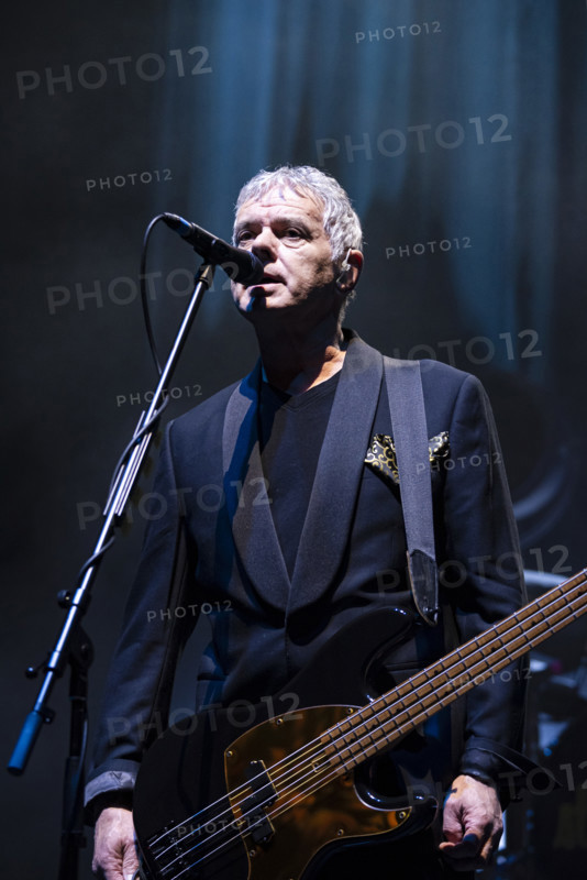 Jean-Jacques Burnel, The Stranglers live at the Royal Albert Hall, Mar 2024. Creator: Annapaola Marchesani.