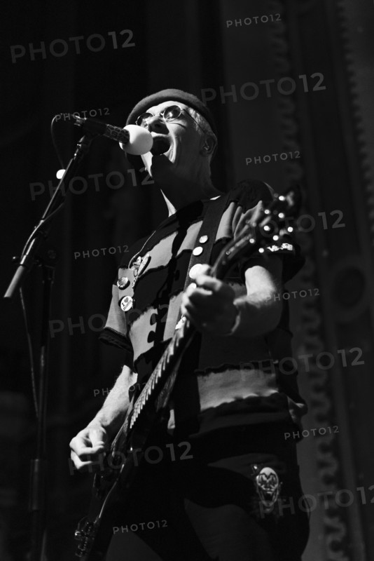 Captain Sensible, The Damned live at Alexandra Palace, London, Apr 2023. Creator: Annapaola Marchesani.