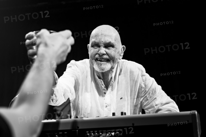 Hans-Joachim Roedelius live at the Jazz Café, London, Apr 2024. Creator: Annapaola Marchesani.