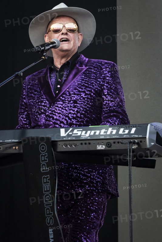 Martyn Ware, Heaven 17 live at Heritage Live, Audley End House, Essex, Aug 2023. Creator: Annapaola Marchesani.