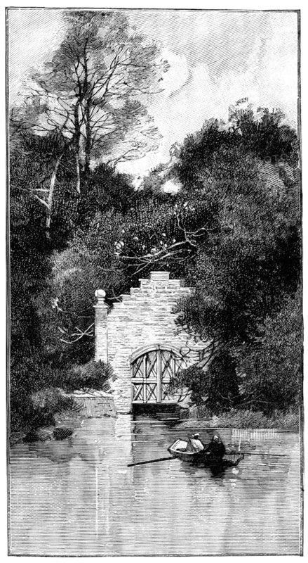 Eastwell Park: the boat-house, 1895. Creator: Unknown.