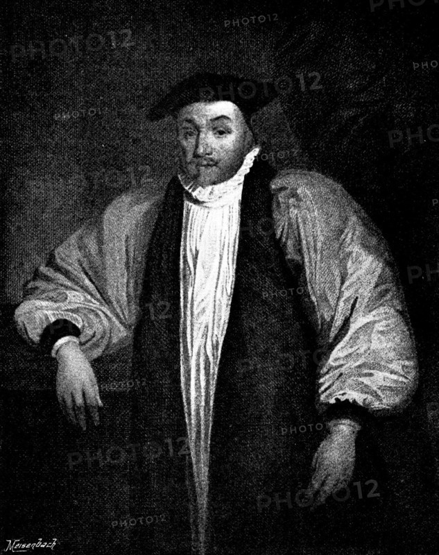 William Laud, Archbishop of Canterbury, 1895. Creator: George Meisenbach.