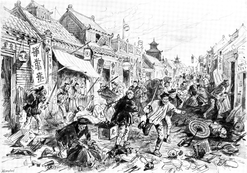The Japanese at Port Arthur, 1895. Creator: George Meisenbach.