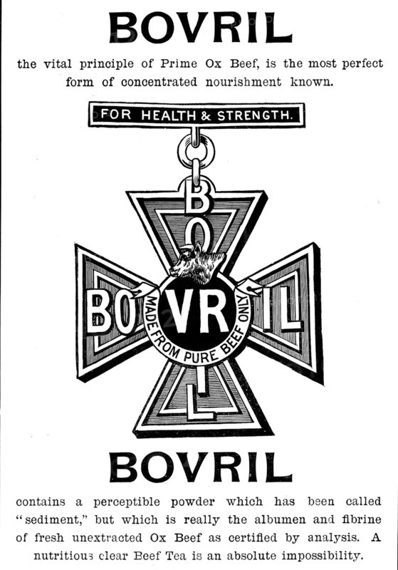 Advertisement for Bovril, 1895. Creator: Unknown.