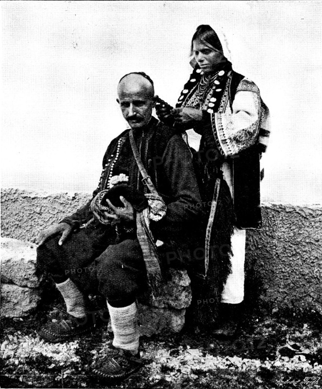 Ten Days in Bosnia: a "snap-shot" near Serajevo, 1895. Creator: Andre & Sleigh.
