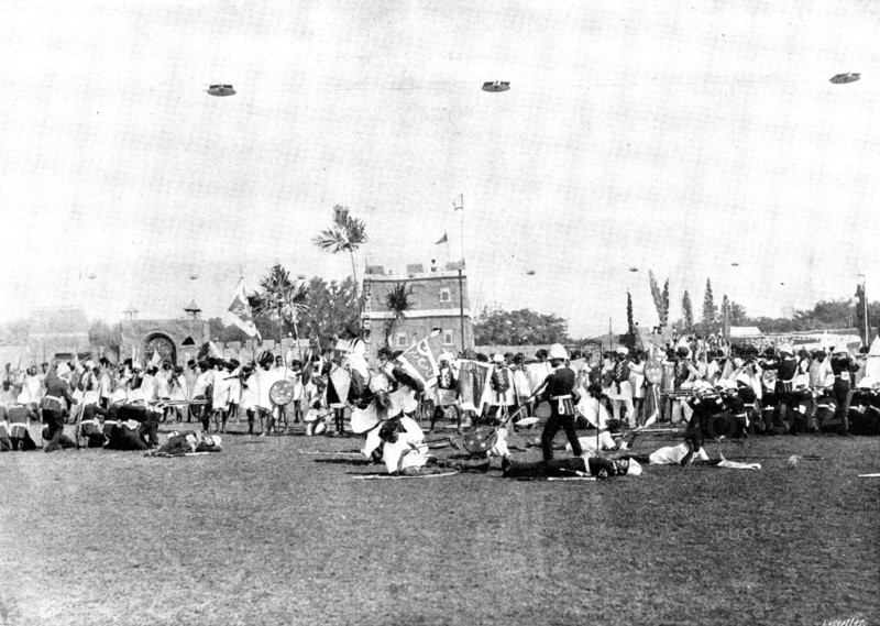 The Naval and Military Tournament at Bombay in December last, 1895. Creator: J. Stewart.