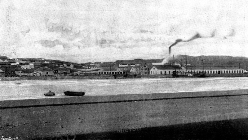 The War in Eastern Asia: naval docks at Port Arthur, 1895. Creator: Lascelles.
