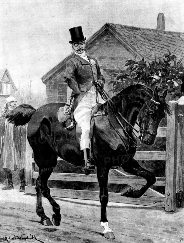 Going, 1895. Creator: Art Reproduction Company Ltd.