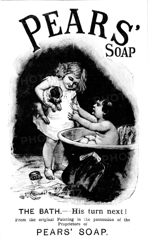 Advertisement for Pears' Soap, 1895. Creator: Unknown.