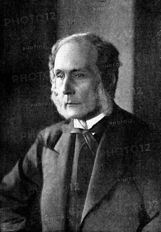 The late Roundell Palmer, First Earl of Selborne, P. C., 1895. Creator: Russell & Sons.