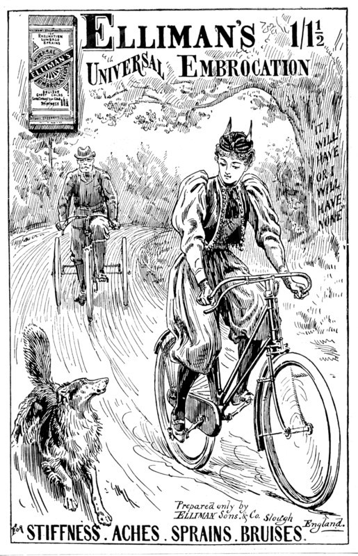 Advertisement for Elliman's Universal Embrocation, 1895. Creator: Unknown.