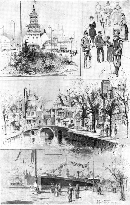 The Amsterdam Exhibition - opened on May 11, 1895. Creator: Unknown.