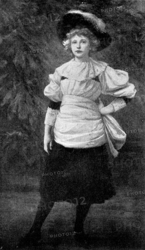 Beautiful Children at the Grafton Gallery: Kate Serjeantson at Thirteen - Phil R. Morris, 1895. Creator: George Meisenbach.