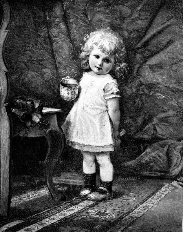 Something for Dollie - by W. Sprenger, 1895. Creator: Unknown.