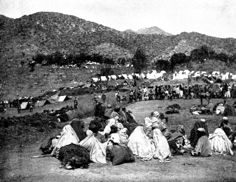 The Chitral Campaign: prisoners at Dir, 1895. Creator: Unknown.