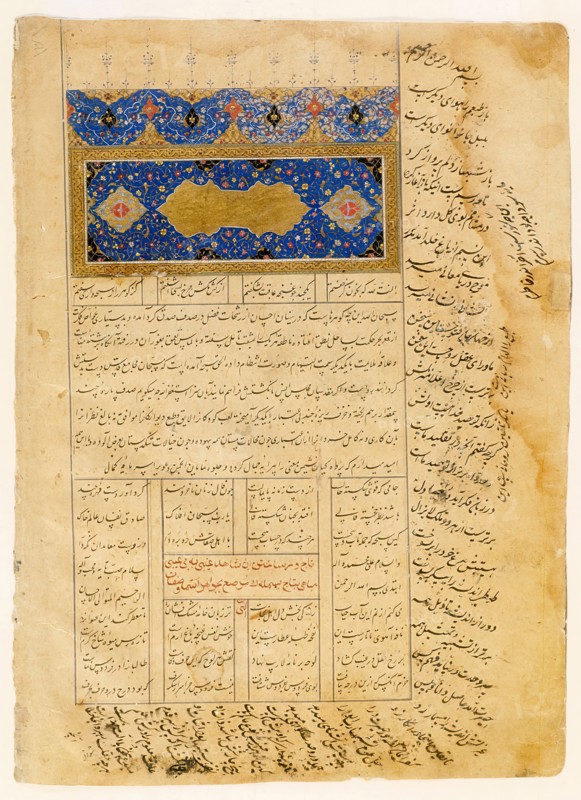 Folio From a Manuscript, 16th century. Creator: Unknown.