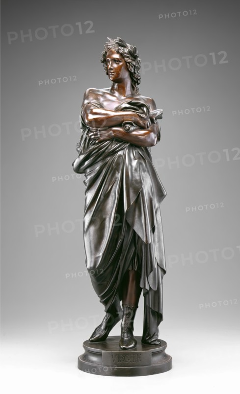 Virgil, c1855. Creator: Albert Ernest Carrier de Belleuse.