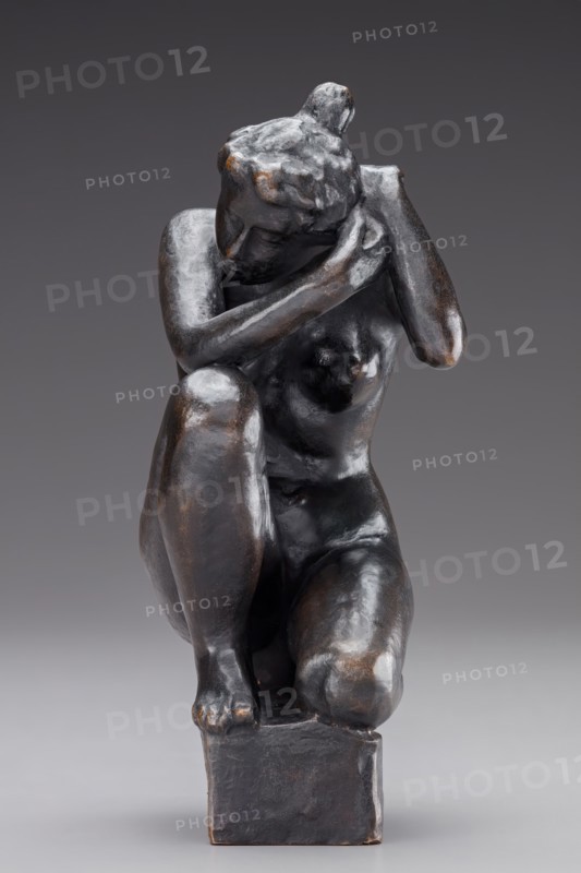 Crouching Female, c1900. Creator: Aristide Maillol.